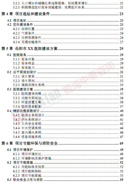 岳陽市XX醫(yī)院建設(shè)項目目錄片段_副本.png